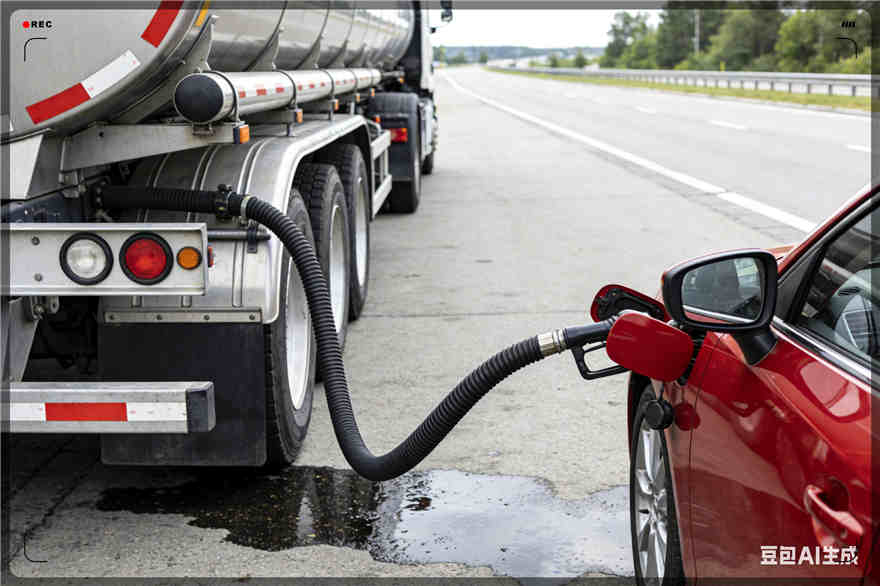 桂东汽车救援送水案例